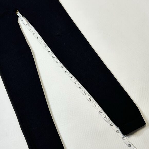 Spanx Look At Me Now Seamless Crop Leggings Very Black Medium Style #FL3515 - Picture 12 of 13